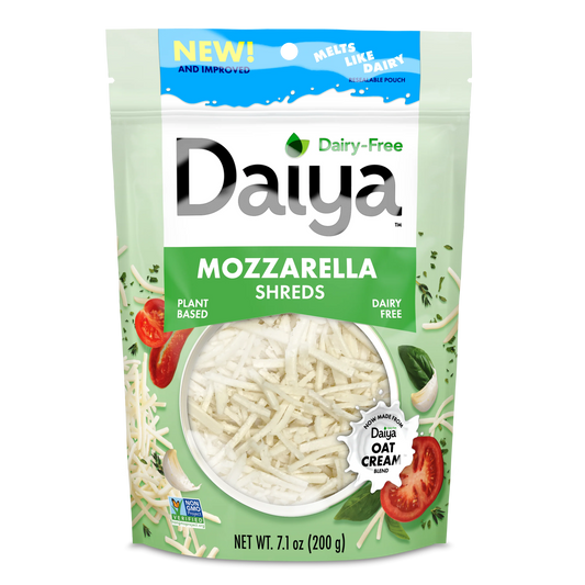Daiya, Dairy-Free Mozzarella Shreds 7.1 oz (frozen)