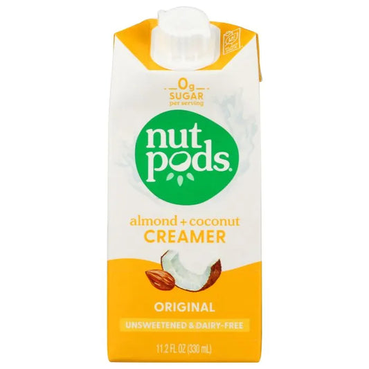 Nutpods, Dairy Free Coffee Creamer Unsweetened Original 11.2oz