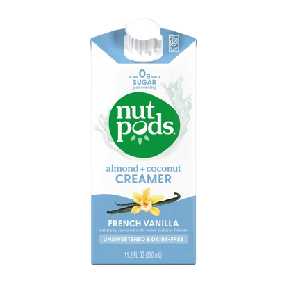 Nutpods, Dairy Free Coffee Creamer Unsweetened French Vanilla 11.2oz
