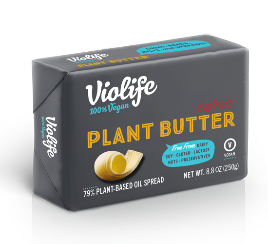 Violife, Plant Butter Salted 8.8oz (Chill) ‘best by 17/3/24’