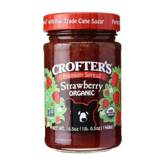 Crofter's Organic, Strawberry Premium Spread 16.5oz