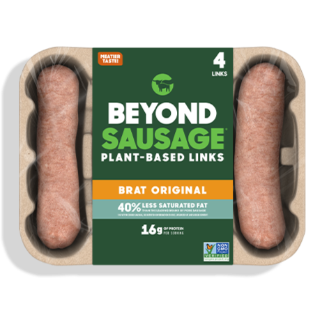 Beyond Meat, Beyond Sausage Brat Original 14oz (Frozen)