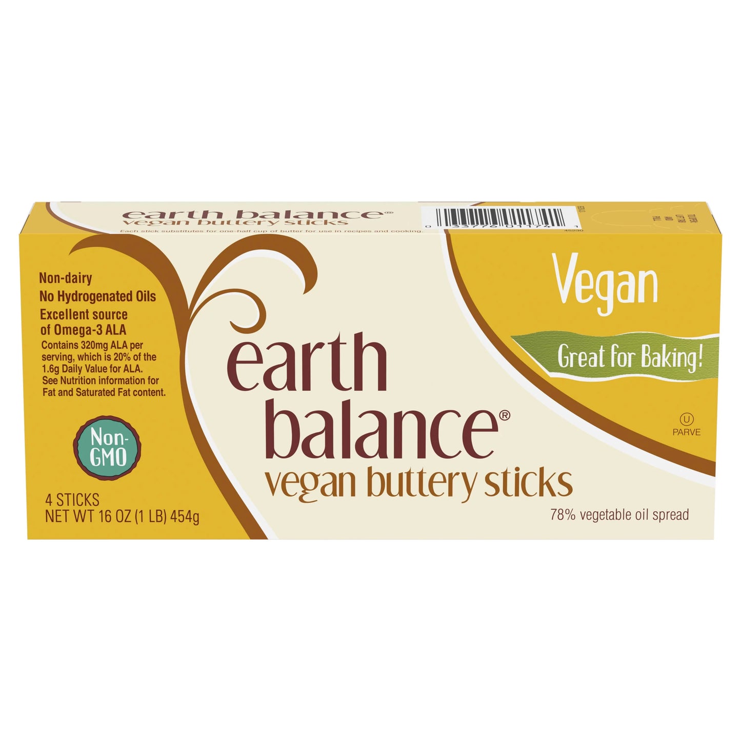 Earth Balance, Vegan Buttery Sticks 16oz (Chill) “best by 17 April 24”
