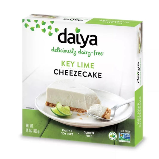 Daiya, Gluten Free Vegan Key Lime Cheezecake 14.1oz (Frozen) "best by 9/4/24"