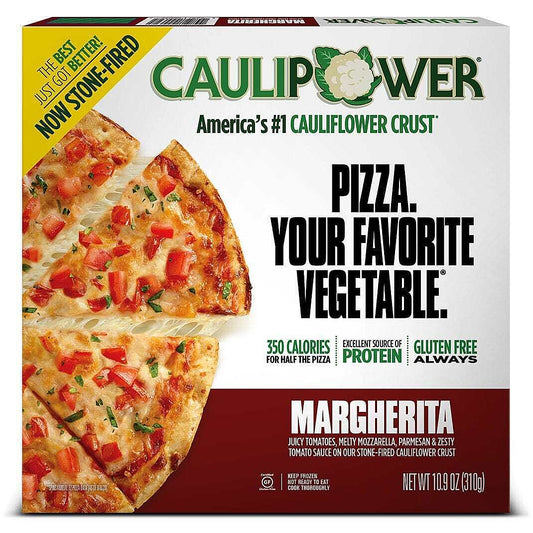 Caulipower, Gluten Free Cauliflower Pizza Margherita 10.9 oz (Frozen)