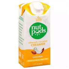 Nutpods, Dairy Free Coffee Creamer Unsweetened Original 11.2oz