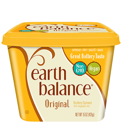 Earth Balance, Dairy Free Original Natural Buttery Spread 15oz (Chill) “best by 24 April 24”