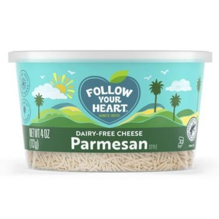 Follow Your Heart, Parmesan Style Shredded Cheese Alternative 4oz (Chill)