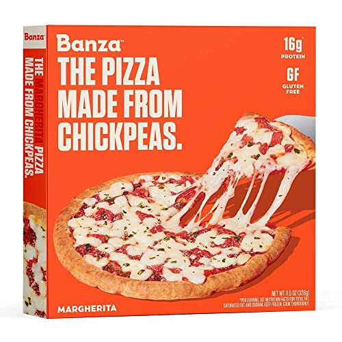 Banza - Gluten Free Margherita Chickpea Pizza 11.5oz (Frozen) “best by 21/3/24”