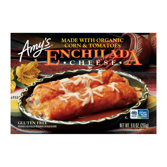 Amy's, Gluten Free Cheese Enchilada 9oz (Frozen)