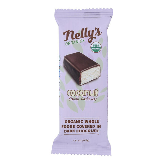 Nelly's Organics, Coconut Bars 1.6oz (Chill)