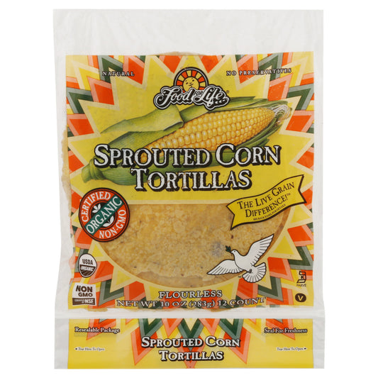 Food For Life, Sprouted Corn Tortillas 12ct (Frozen)