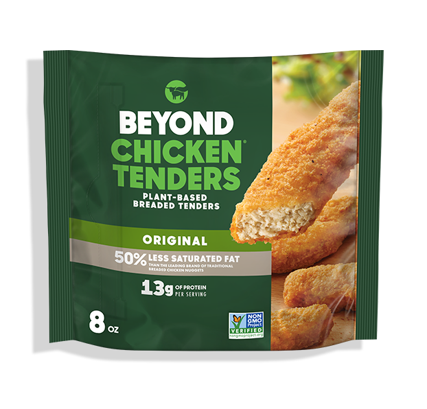 Beyond Meat, Plant-based breaded Tenders 8oz (Frozen)