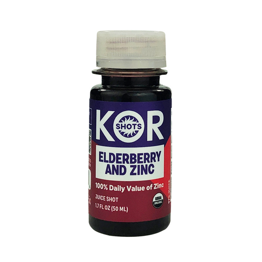 KOR Shots, Elderberry and Zinc Shot 1.7oz (Chill)