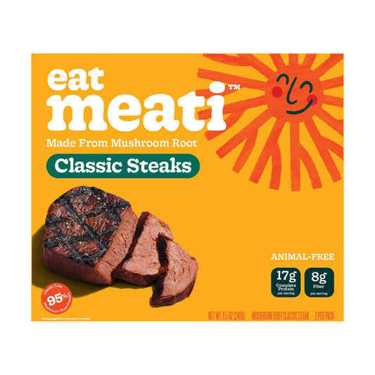 Eat Meati, Plant Gluten Free Classic Steak 8.5oz (Frozen)