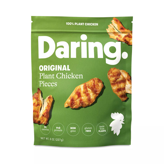 Daring, Original Gluten Free Plant Chicken Pieces 8oz (Frozen)