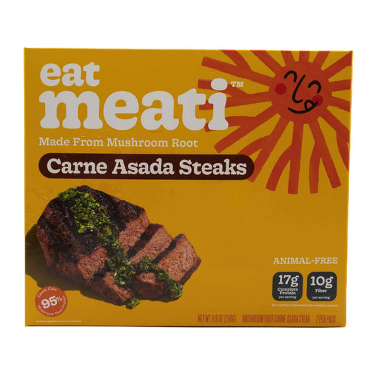 Eat Meati, Plant Gluten Free Carne Asada Steak 8.8oz (Frozen)
