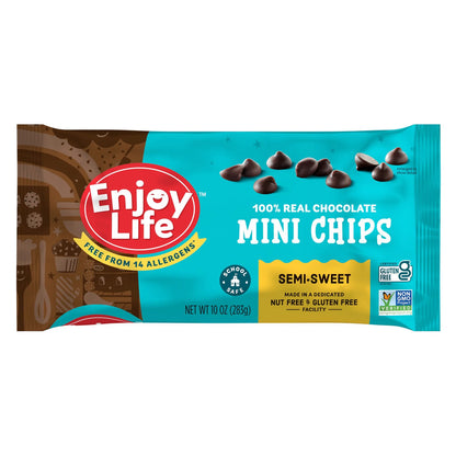 Enjoy Life, Gluten Free Semi-Sweet Baking Chocolate Mini Chips 10oz