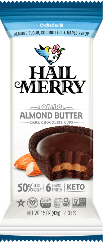 Hail Merry, Chocolate Almond Butter Cups 1.5oz (Chill)