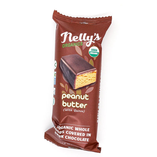 Nelly's Organics, Peanut Butter Quinoa Bars 1.6oz (Chill)