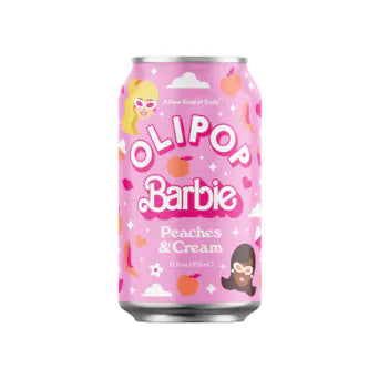 OLIPOP, Peaches & Cream Soda Sparkling Tonic 12oz (Chill)