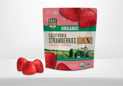 Seal The Seasons, Organic California Strawberries 32oz (Frozen)