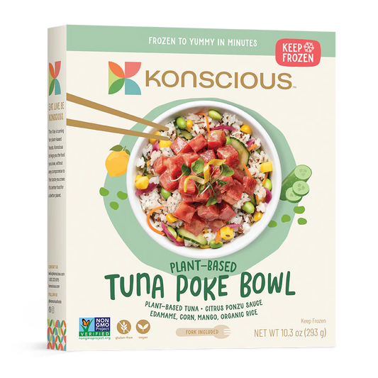 Konscious, Vegan Tuna Poke Bowl 10.3oz (Frozen)