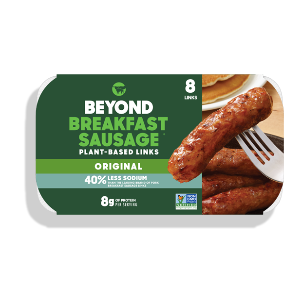 Beyond Meat, Beyond Breakfast Sausage Links Classic 8.3oz (Frozen)