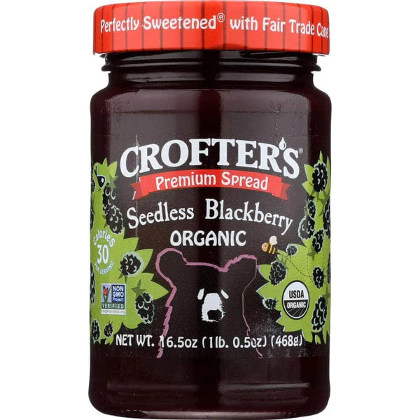 Crofter's Organic, Blackberry Seedless Premium Spread 16.5oz