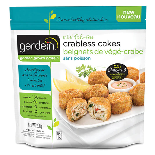 Gardein, Mini Crispy Crabless Cakes 8.8oz (Frozen)