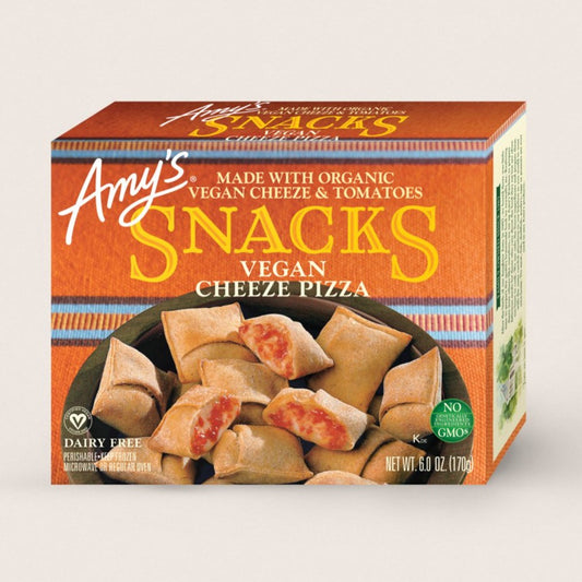 [Discon] Amy's, Vegan Cheese Pizza Snacks 6oz (Frozen)
