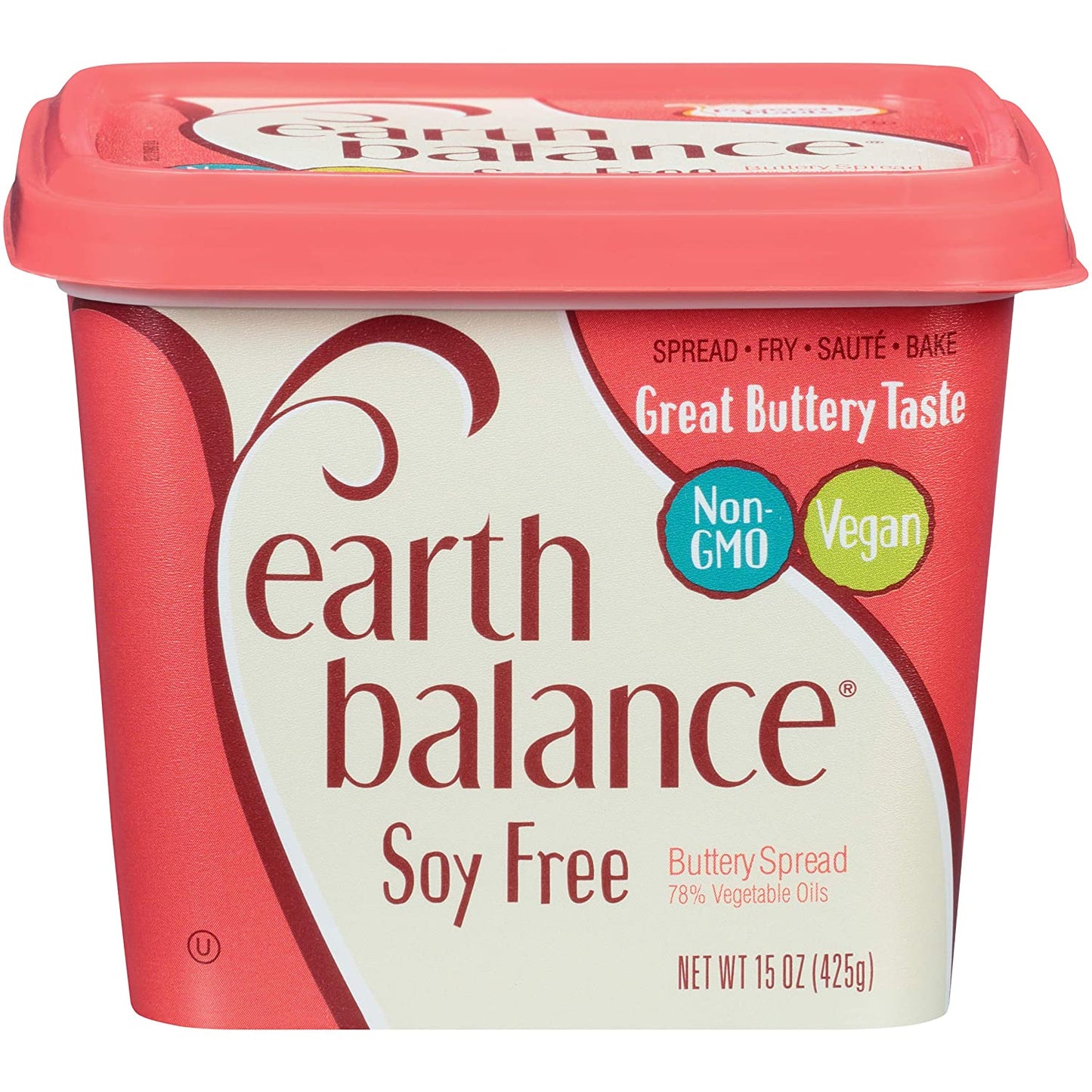 Earth Balance, Dairy Free Soy Free Buttery Spread 15oz (Chill) “best by 2 May 24”