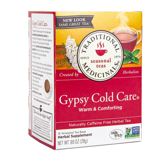 [Discon]Traditional Medicinals, Gypsy Cold Care Elderflower Spice 16Ct