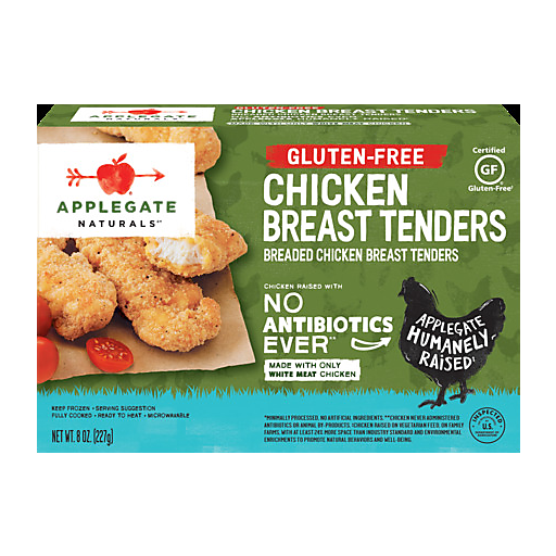 Applegate Natural, Gluten-Free Chicken Breast Tenders 8oz (Frozen)