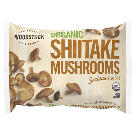 Woodstock, Organic Shiitake Mushrooms 10oz (Frozen)