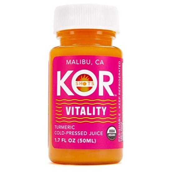 KOR Shots - Cold-Pressed Turmeric Vitality Shot 1.7oz (Chill)