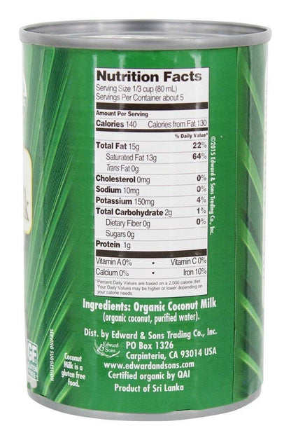 Native Forest, Organic Unsweetened Simple Coconut Milk 13.5oz