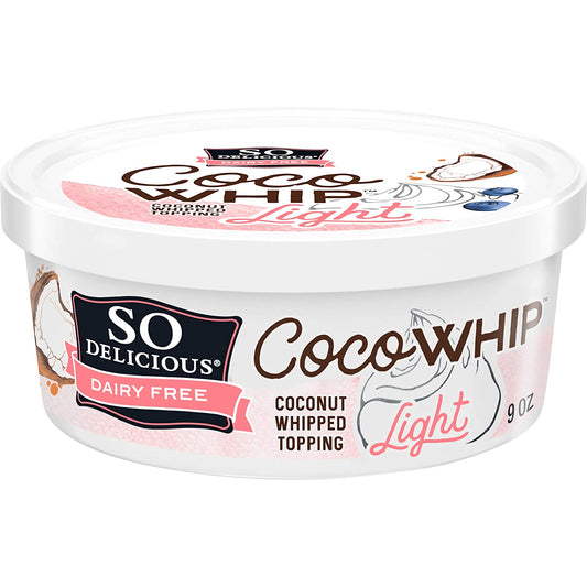So Delicious, Dairy Free Coco Whip Light 9 oz (Frozen)