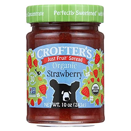 Crofter's Organic, Just Fruit Spread Organic Strawberry 10oz