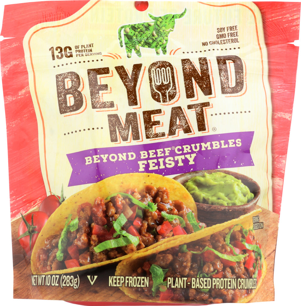 Beyond Meat, Beyond Beef Crumbles Feisty 10oz (Frozen)