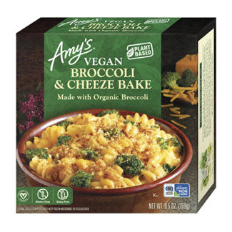 Amy's, Vegan Gluten Free Broccoli & Cheeze Bake 9.5oz (Frozen)