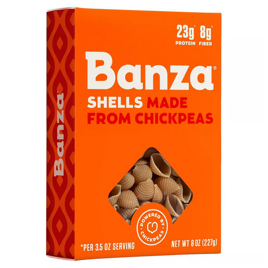 Banza, Chickpea Pasta Shells 8oz