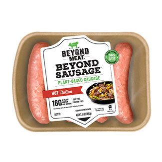Beyond Meat, Beyond Sausage Hot Italian 14oz (Frozen)