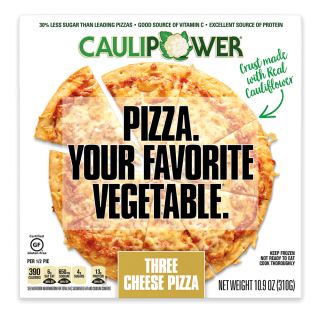 Caulipower, Gluten Free Cauliflower Pizza Three Cheese 10.9oz (Frozen)