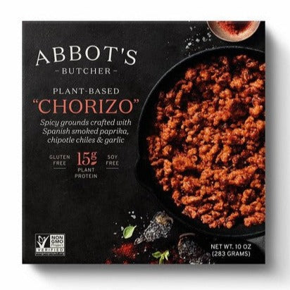 [Discon] Abbot's Butcher - Plant Based Vegan Chorizo 10oz (Frozen) "best by 28 Jan 23"