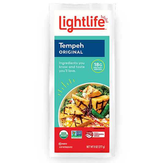 Lightlife, Organic Original Soy Tempeh 8 oz (Chill)