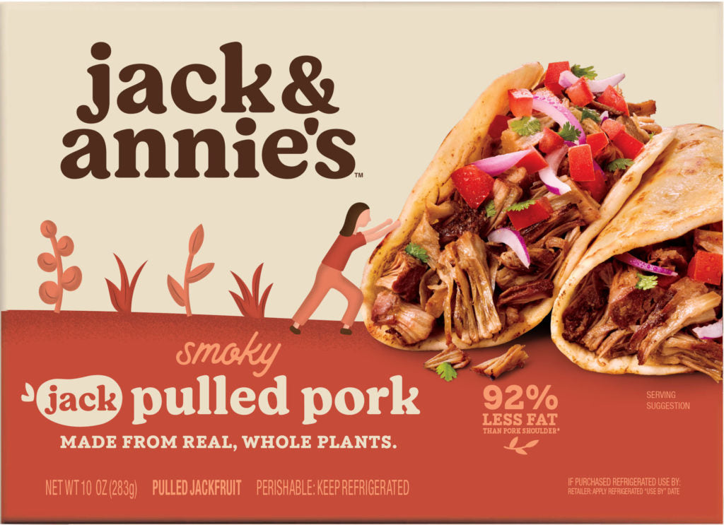 Jack & Annie's, Smoky Jackfruit Pulled Pork 10oz (Frozen)