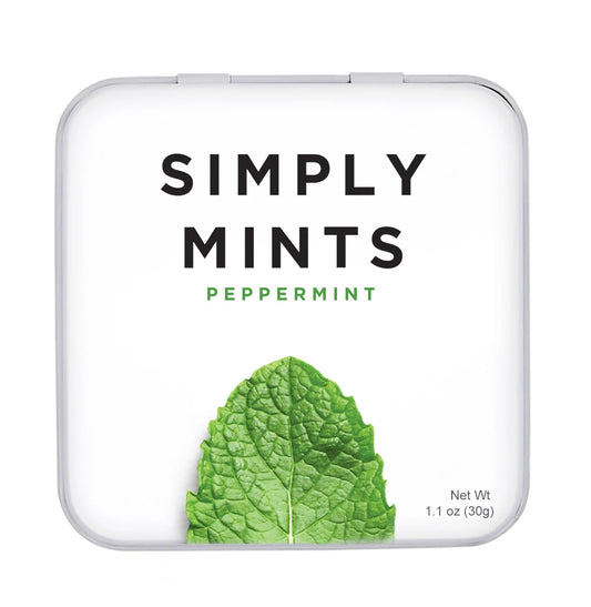Simply Gum, Peppermint Mints 1.1oz