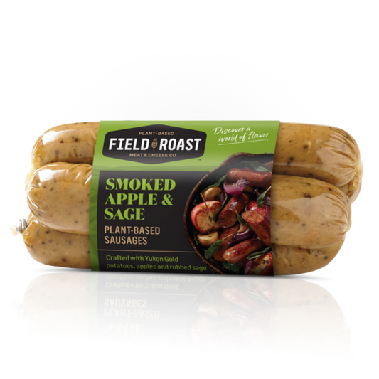 Field Roast, Plant Based Smoked Apple Sage Sausage 12.9oz (Frozen)