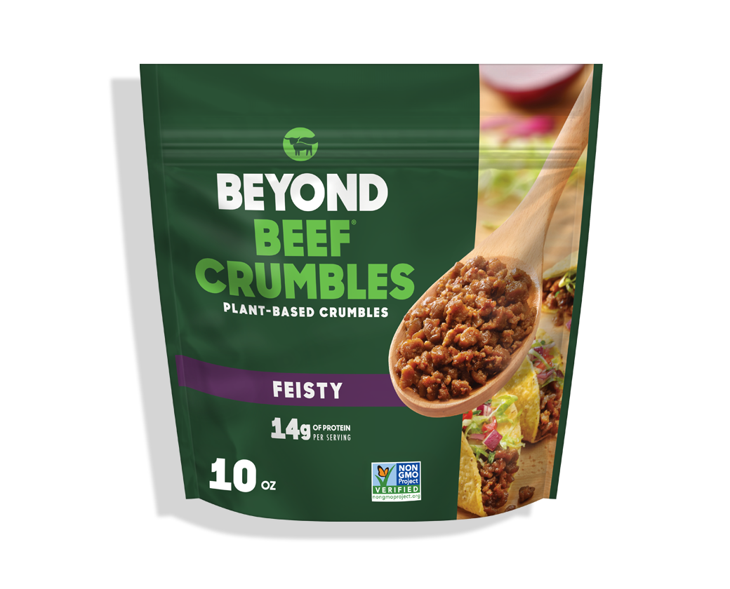 Beyond Meat, Beyond Beef Crumbles Feisty 10oz (Frozen)